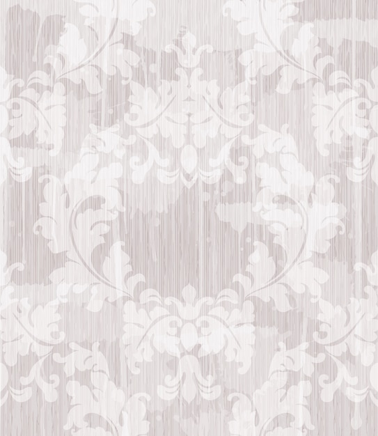 Vintage baroque pattern background