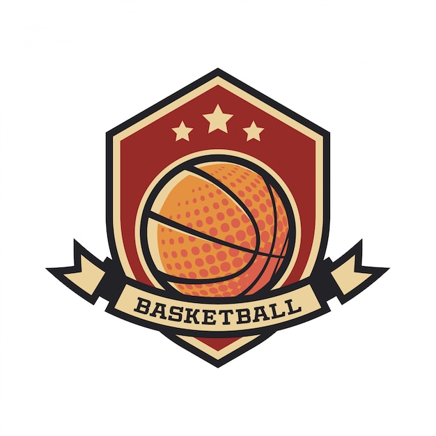 VINTAGE BASKETBALL LOGO