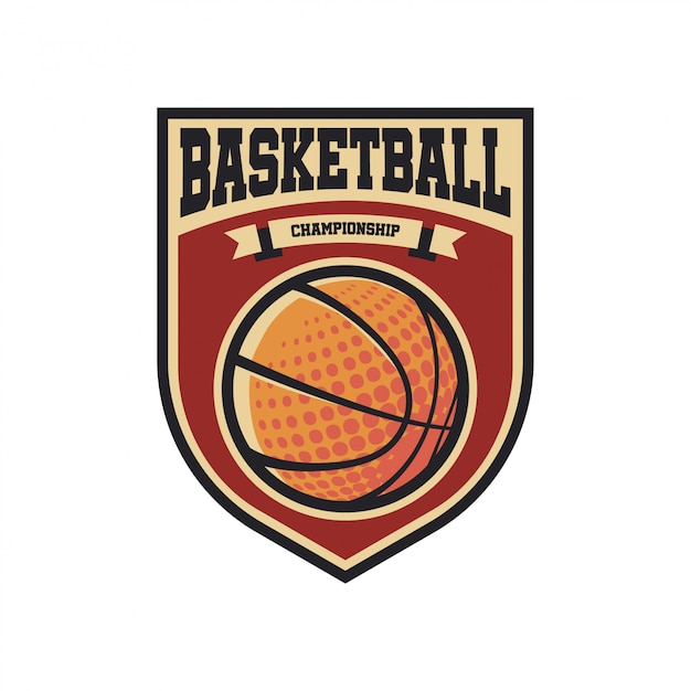 VINTAGE BASKETBALL LOGO