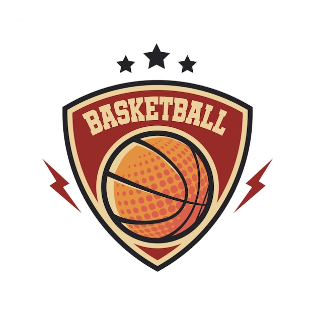 VINTAGE BASKETBALL LOGO