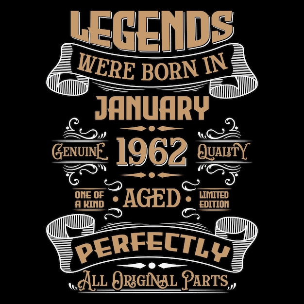 Vintage Birthday  t shirt design with Birthday elements or Hand drawn Birthday l typography design