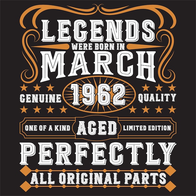 Vintage Birthday  t shirt design with Birthday elements or Hand drawn Birthday typography design