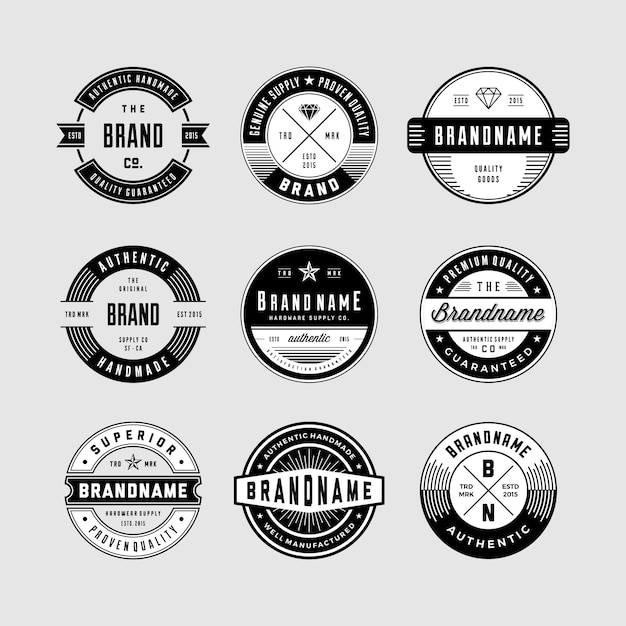 Vintage circular Logo