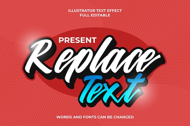 vintage editable 3d text effect