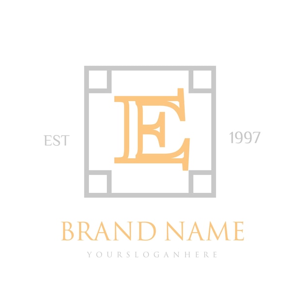 Vintage and elegant logo