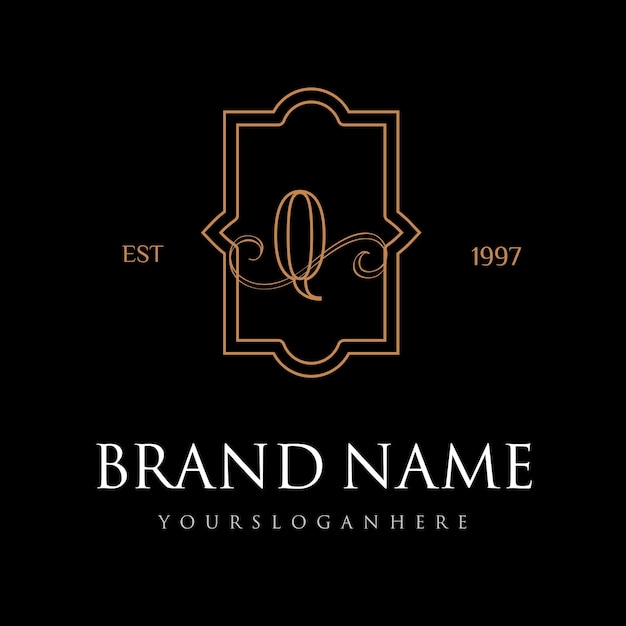 Vintage and elegant logo