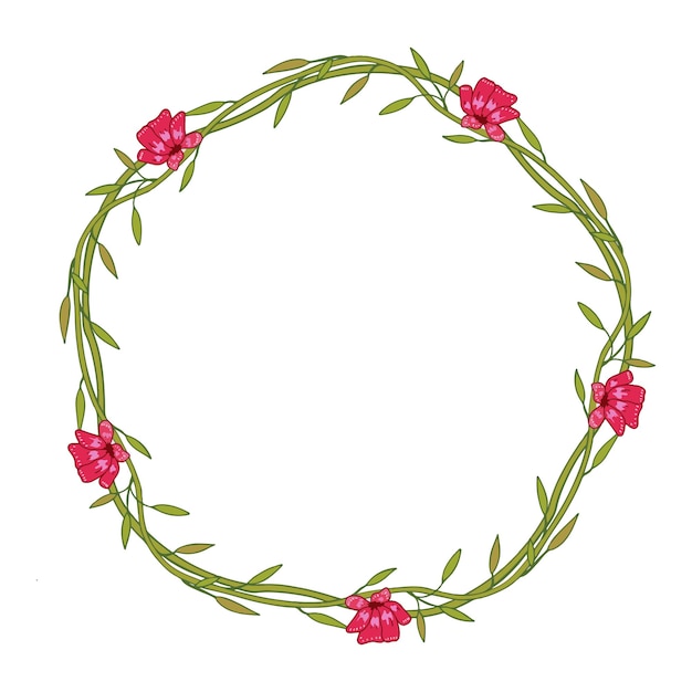 Vintage Floral frame