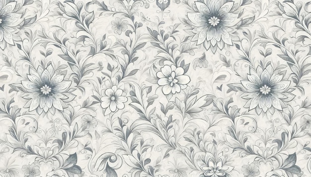 Vintage Floral pattern Floral seamless pattern