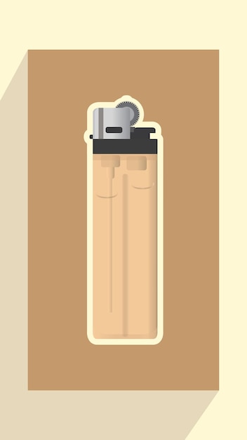 Vector vintage lighter