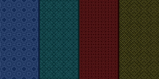 Vintage Luxury Art Deco seamless pattern.