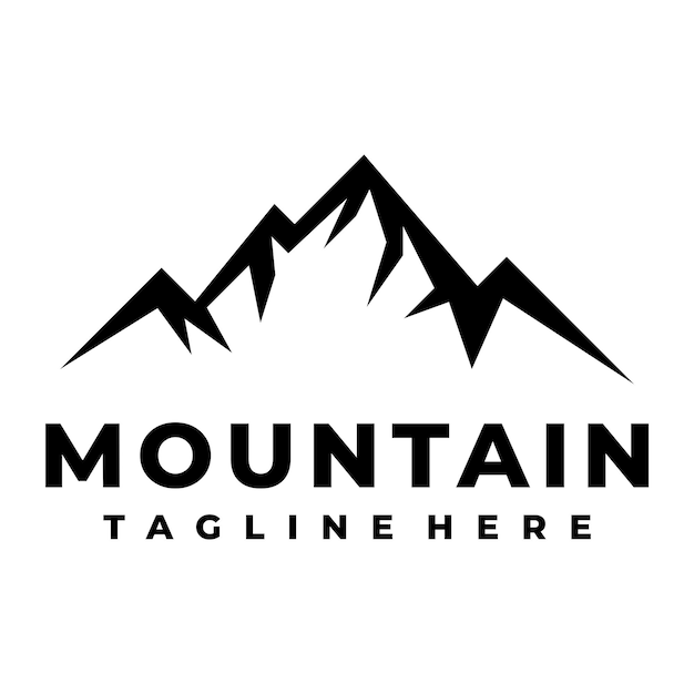 vintage mountain logo for logo emblem and other