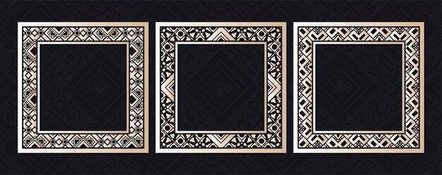 vintage ornamental frame collection