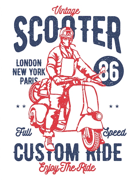 Vintage Scooter