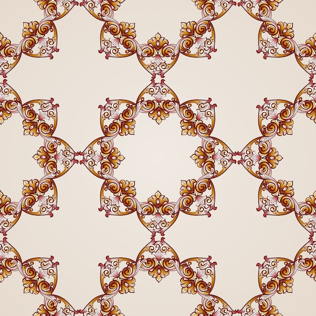 Vector vintage seamless pattern