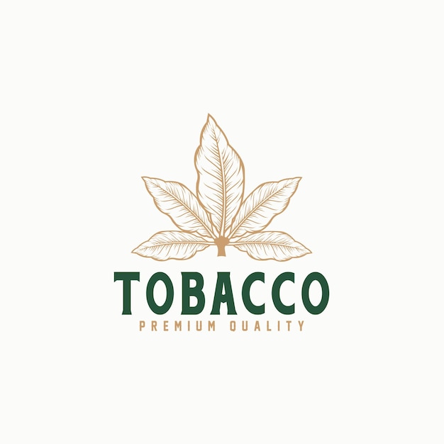 Vintage Tobacco Logo Design Inspiration For Tobacco Farm