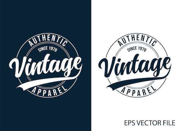 Vintage typography t shirt design