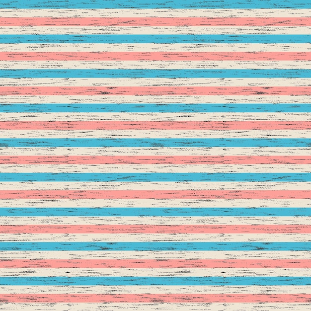 Vintage vector background horizontal stripes seamless pattern