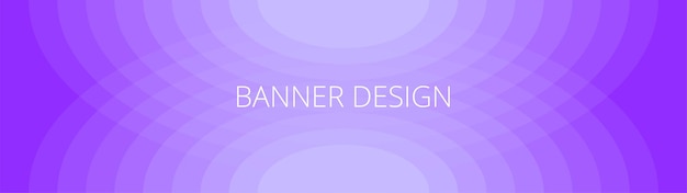 Violet modern abstract banner with gradient lines oval shape Background template