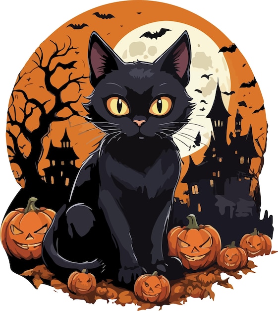 Violet neon halloween wallpaper black spider web background halloween background cat