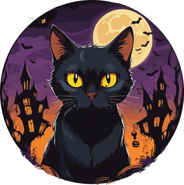 Violet neon halloween wallpaper black spider web background halloween background cat