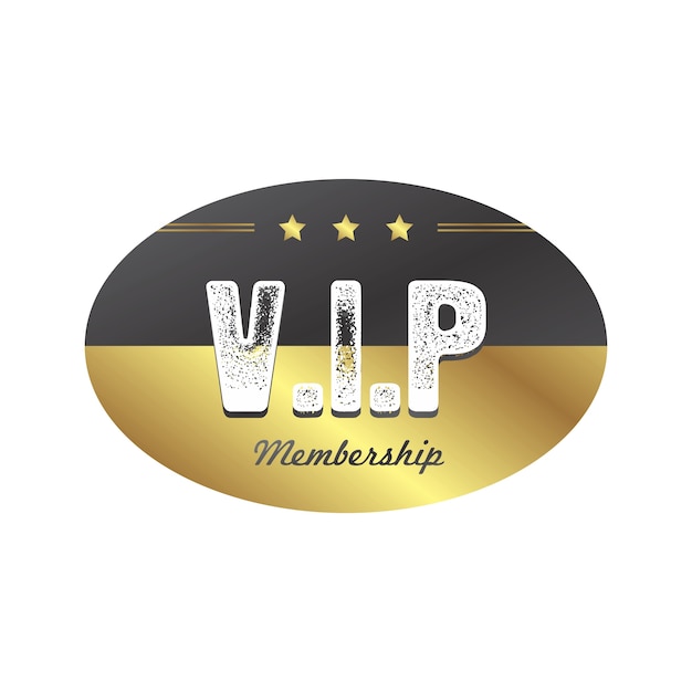 vip member badge