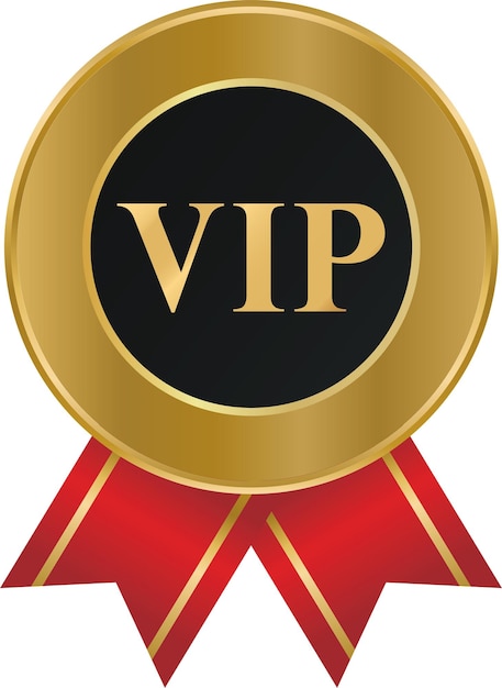 VIP Quality Badge Or Label Of Element