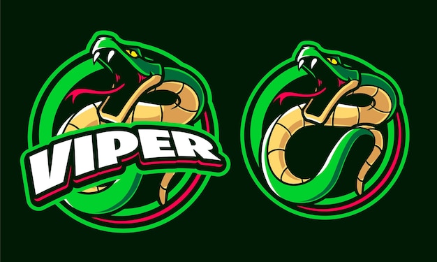 VIPER ILLUSTRATION LOGO TEMPLATE