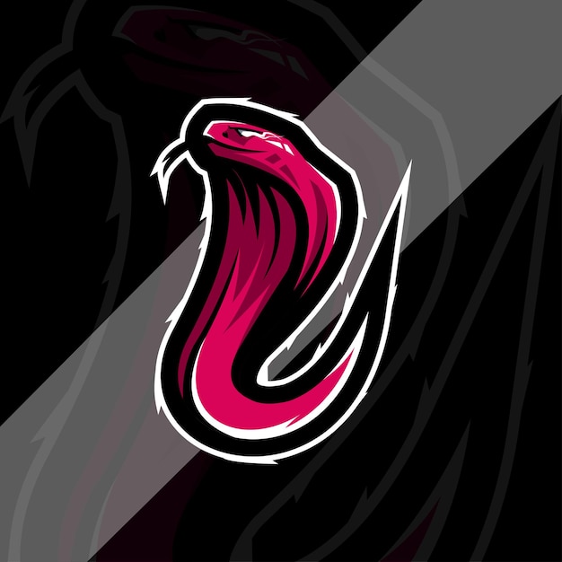 Viper mascot logo esport design