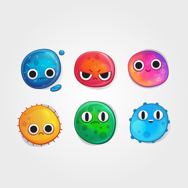 Virus and bacterias characters