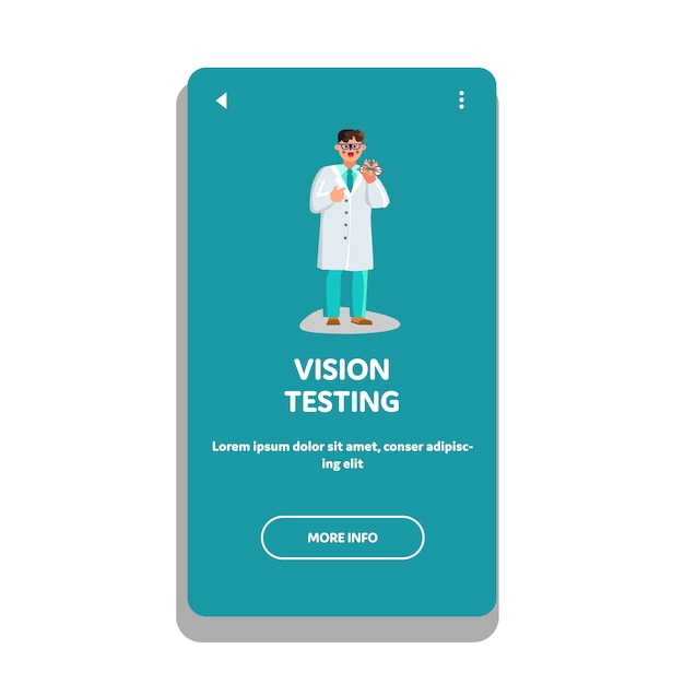 Vision Testing Optometrist Hold Trial Frame