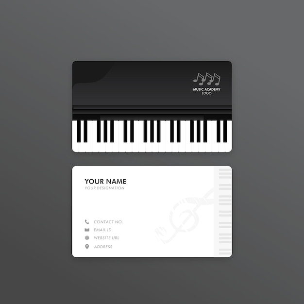 Visiting Card for Musician