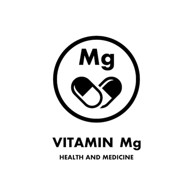 Vitamin Mo vector icon Vector icon for health Icon vitamin pill