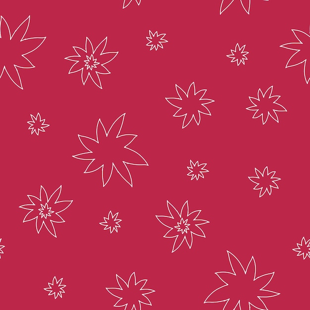 viva magenta flower pattern sample seamless, free template