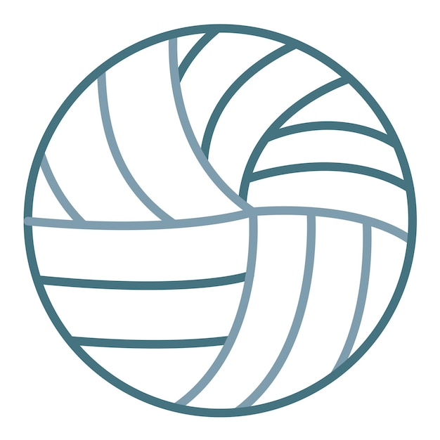 Volley Flat Illustration