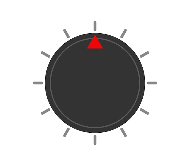 Volume button circle