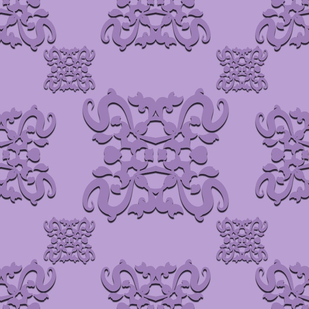 Volumetric pattern tile