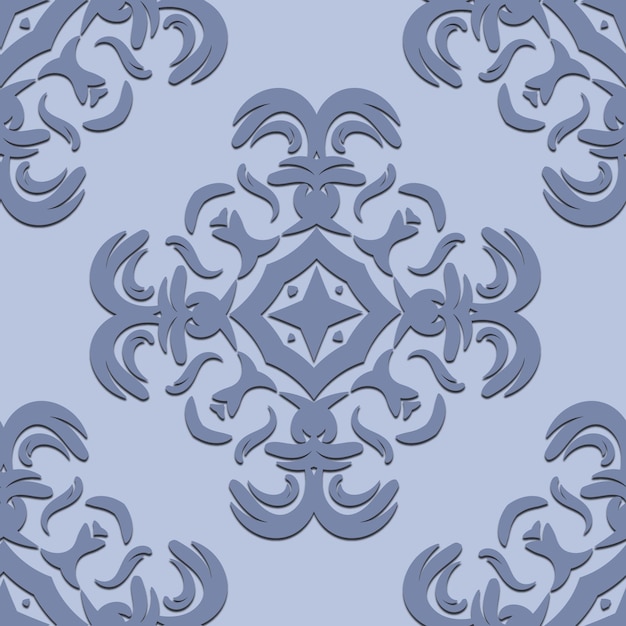 Volumetric pattern tile