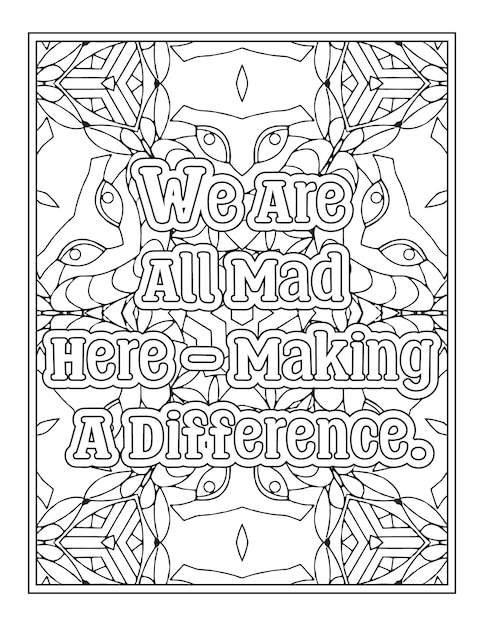 Volunteer Quotes Coloring Pages for Kdp Coloring Pages