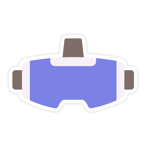 Vector vr icon vector image can be used for cinema