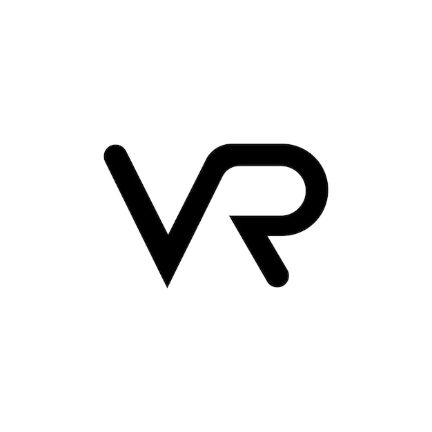 VR Letter Logo