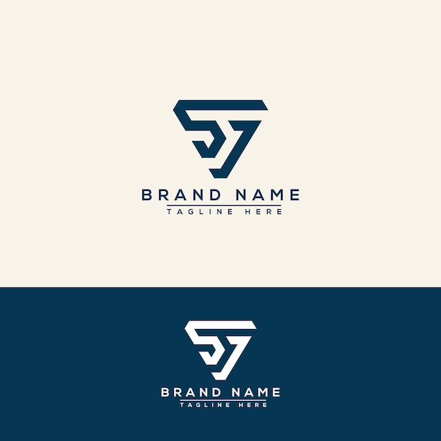 VS Logo Design Template Vector Graphic Branding Element.