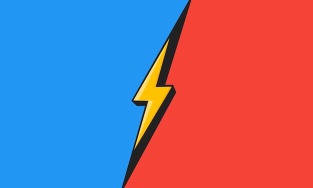 VS. Versus screen. The concept of battle, competition, duel, or comparison. Vector illustration.