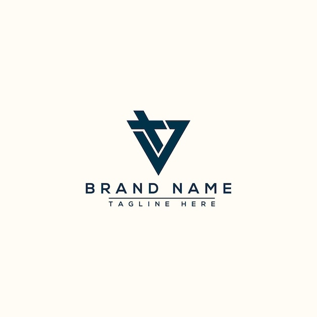 VT Logo Design Template Vector Graphic Branding Element