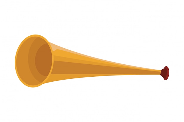 Vuvuzela trumpet soccer