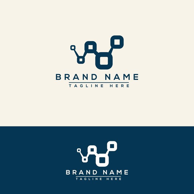 W Logo Design Template Vector Graphic Branding Element.