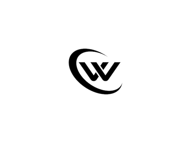 W logo design