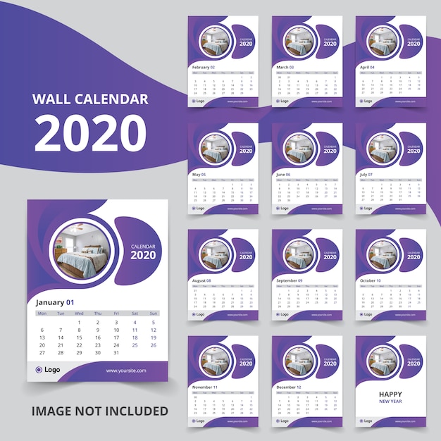 Wall Calendar 2020