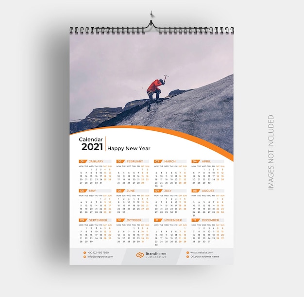 Wall Calendar Template