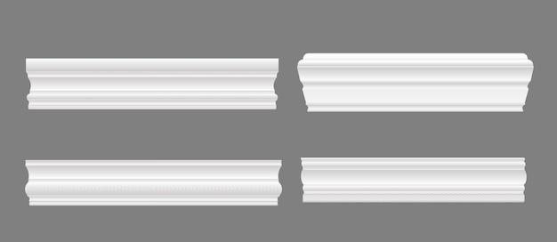 Vector wall skirting baseboard molding interior cornice