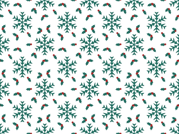 wallpaper seamless winter cartoon merry christmas new year pattern snowflake background abstract art